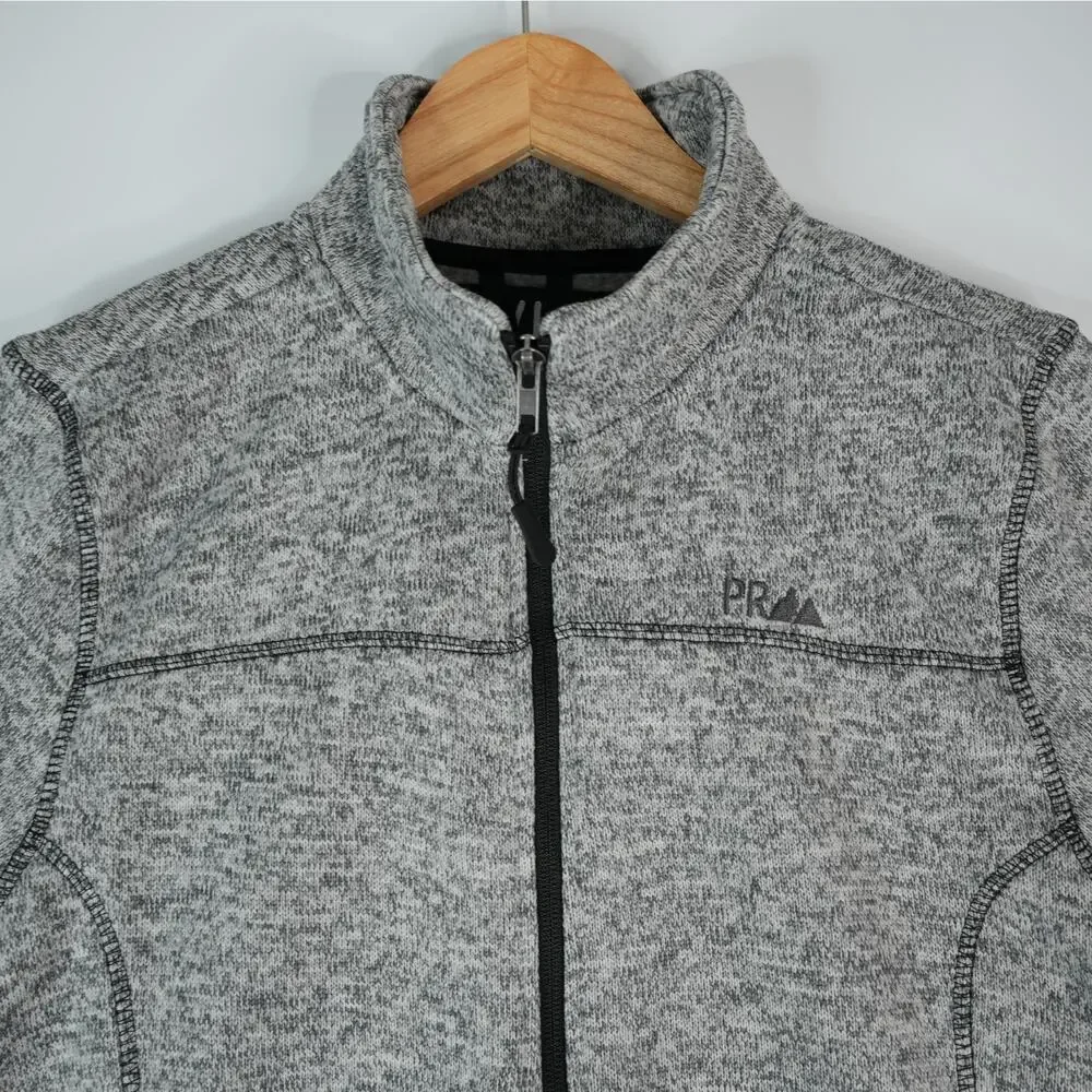 Powder River Outfitters Jacket Kids‎ XXL Knit Melange Gray Pullover DK92C01485